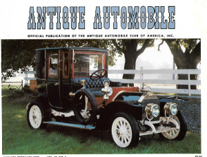ANTIQUE AUTOMOBILE 1987 JAN - '06 FIAT, '31 STUDEBAKER, '10 HUDSON, '07 PACKARD